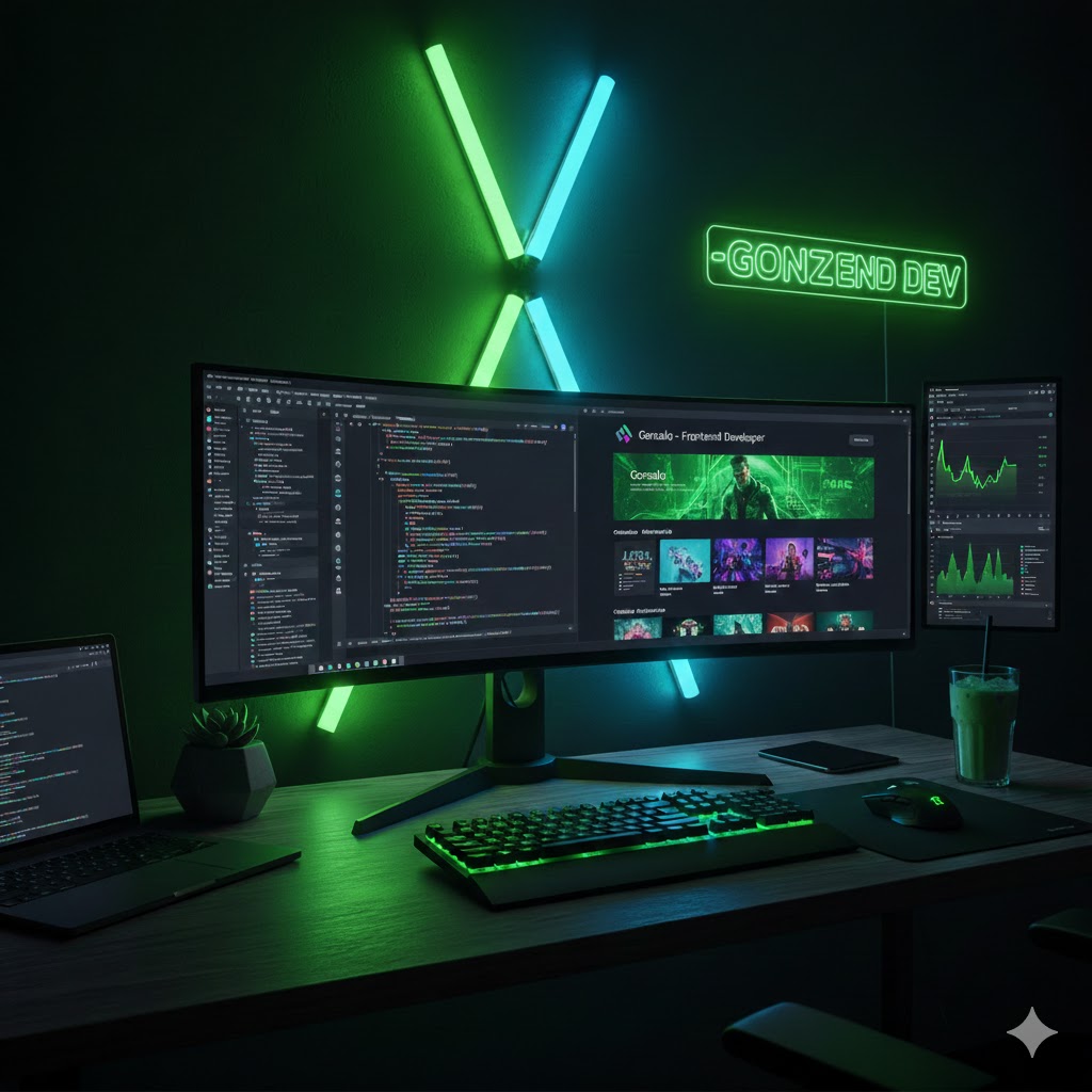 Foto personal de Gonzalo Ibañez desarrollador frontend